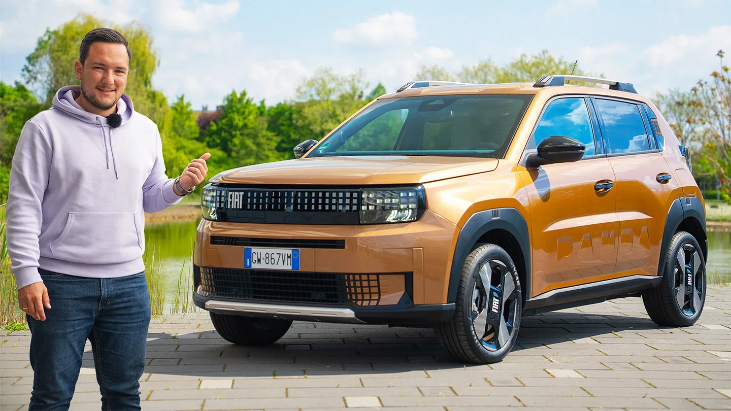 Fiat Panda Grande mit Jonas Thoß