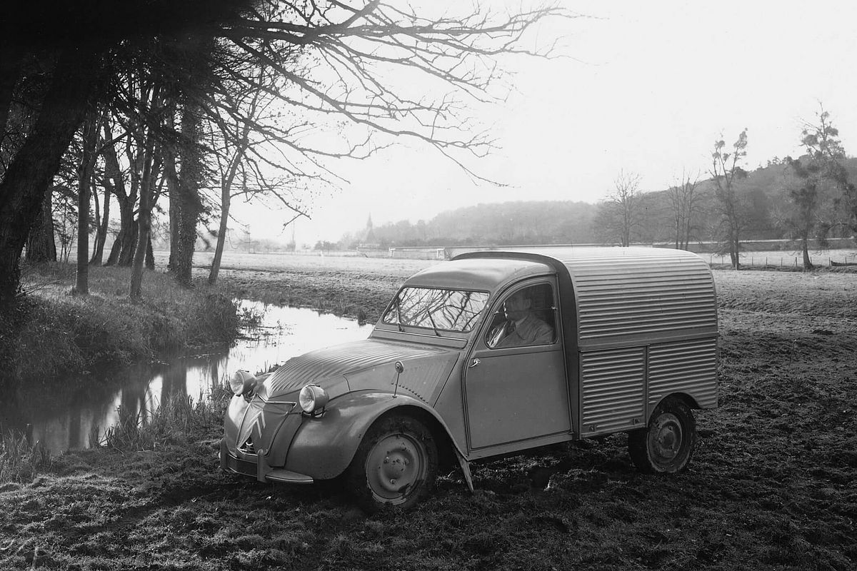 Citroën Von der 2 CV KastenEnte zum Berlingo ACE